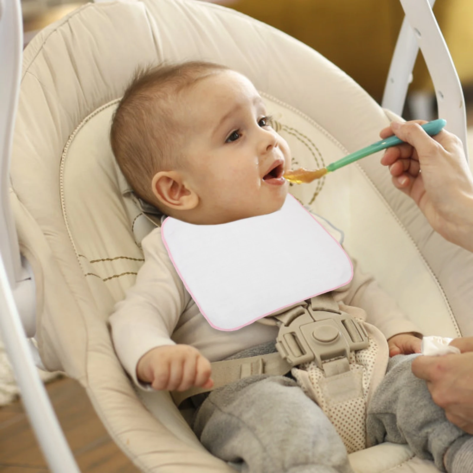 

9Pcs Baby Burp Towel Cotton Small Towel Square Kerchief 25x25cm Drooling Teething Absorption Saliva Wiper for Boys Girls