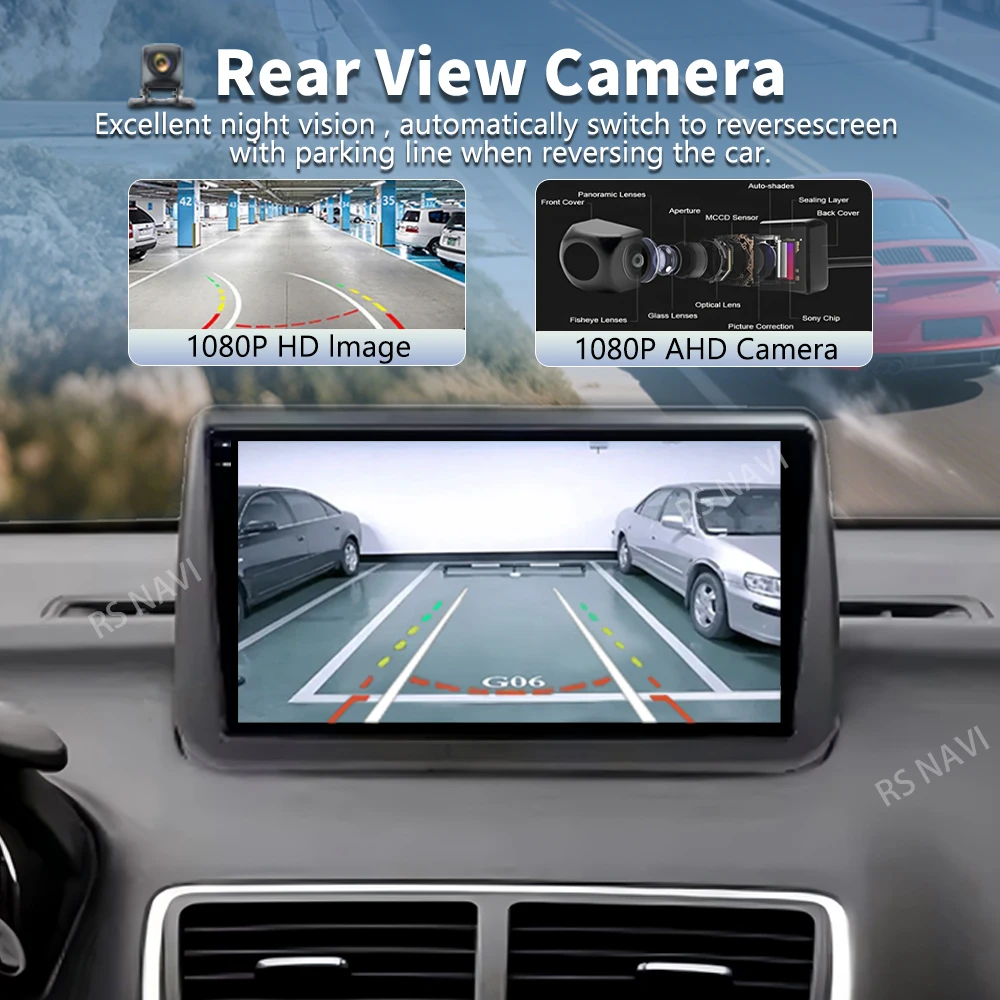 Android 16 For Opel Meriva B 2009 - 2014 2K QLED Stereo Car Radio Multimedia Video Player GPS AI Voice CarPlay Head Unit