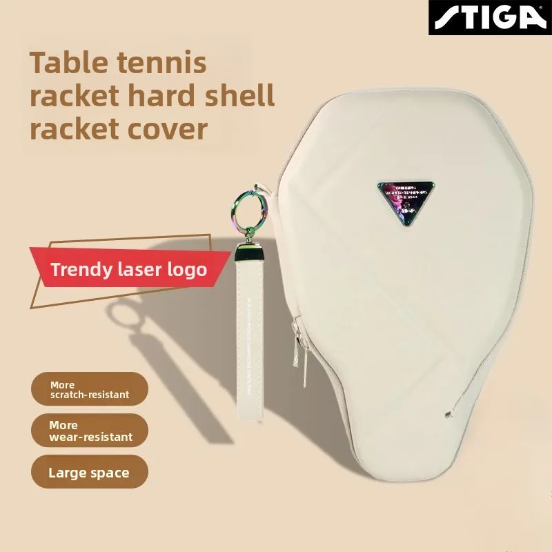 STIGA CYBER Hard Gourd-shaped Single-layer Racket Cover Hard Racket Case Gourd Shaped Protective Case Square Racket Cover