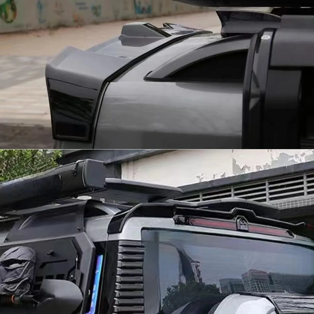 

Для Chery JETOUR Traveler T2 автомобильное хвостовое крыло 2023-2024 фиксированное спортивное заднее крыло на крыше модификация окрашенный внешний вид аксессуар