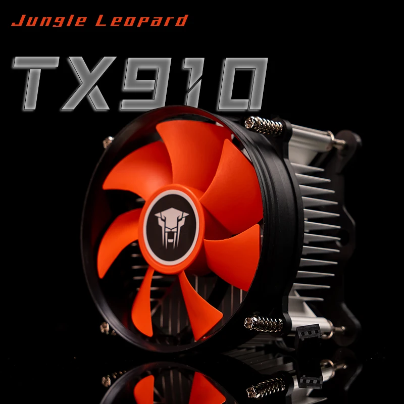 Jungle Leopard TX910 90mm CPU Cooling Radiator PC Computer Fan CPU Air Cooler 2200RPM 3PIN LGA1150/1151/1155/1156