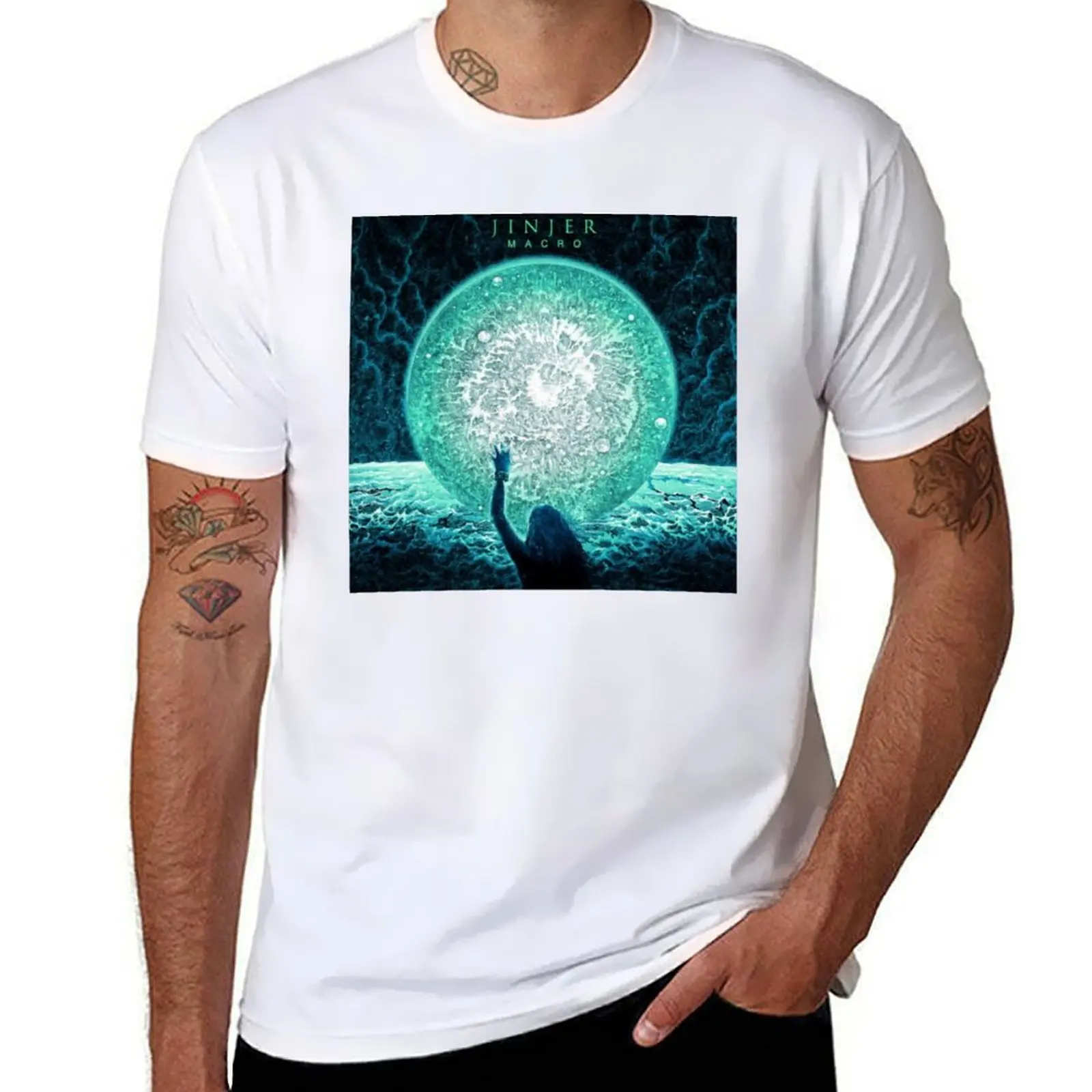 

Jinjer Macro T-Shirt printed t shirts for man funny t shirts dark humor T-Shirt