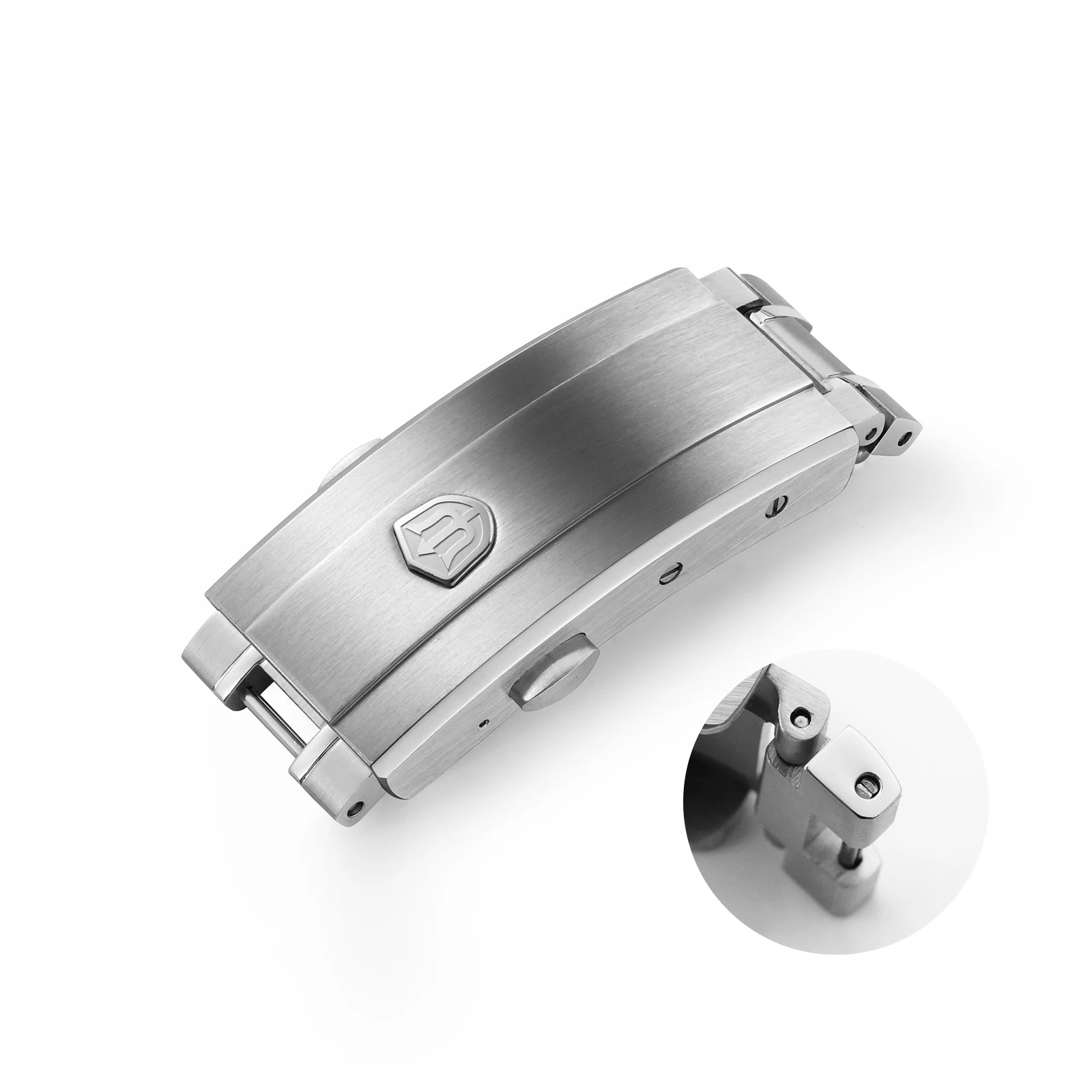 Watchdives WDB0001 Fly Adjust Clasp 316L Stainless Steel Buckle Suitable For Watchdives 3 Links Bracelet also WD0003B