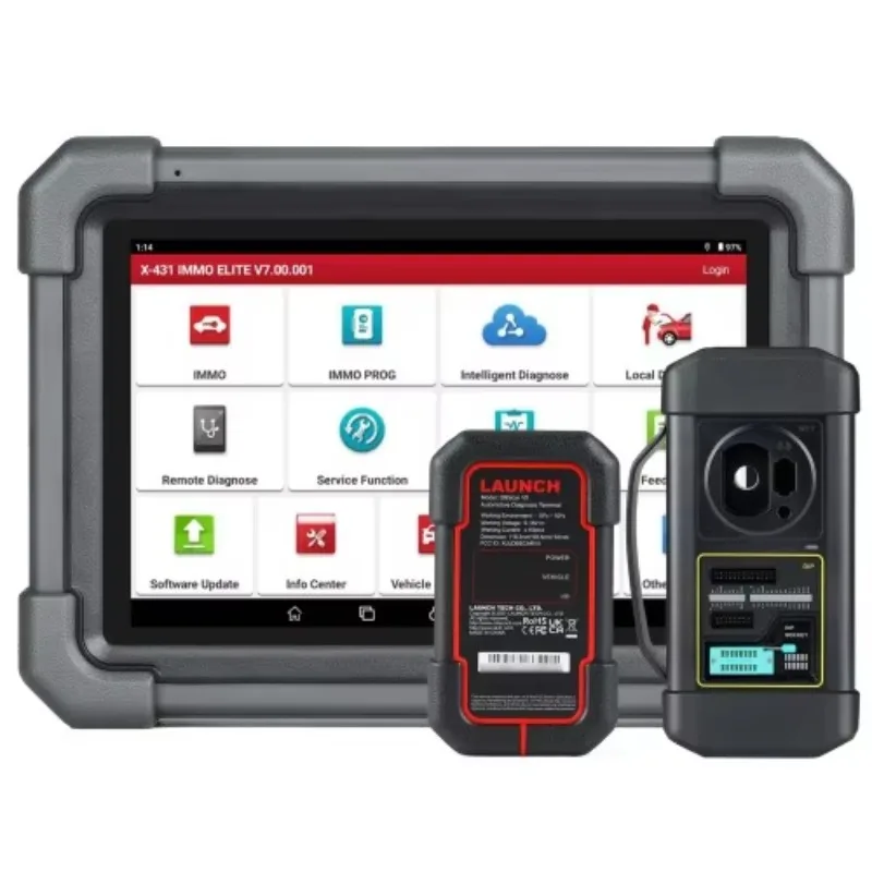 2026 X431 IMMO Elite Car IMMO Key Programming OBD2 All System Diagnostic Scanner With 2 Years Free Update