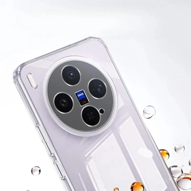 비보 X300 X 300 X300Pro 프로 케이스용 초박형 투명 폰 케이스 소프트 TPU 실리콘 백 커버 보호 쉘 케이스