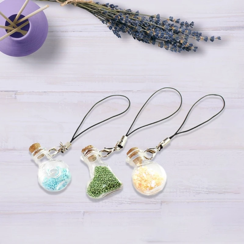 Creative Glass Bottle Collection Essential Jewelry Crafting Pendants Components Dropship