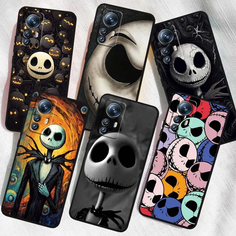 

The Nightmare Before Christmas For Xiaomi Mi 15 14 13 13T 12 12T 12S 11 11i 11T Pro Ultra Lite 5G Black Soft Cover Phone Case