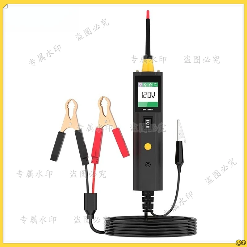 Auto electrician special tester voltage resistance multi-function detector maintenance digital display test auto repair