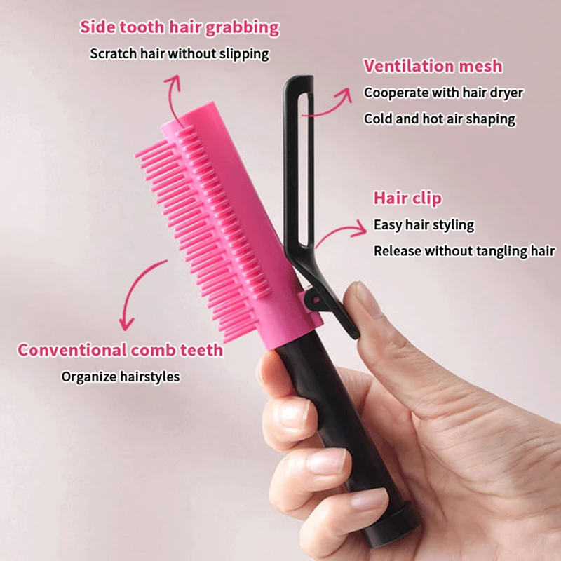 

1Pcs Scalable Bangs Hair Root Fluffy Hair Clips Lazy Hair Top Styling Curling Barrel Portable Hair Clips Hair Rollers Hair Comb