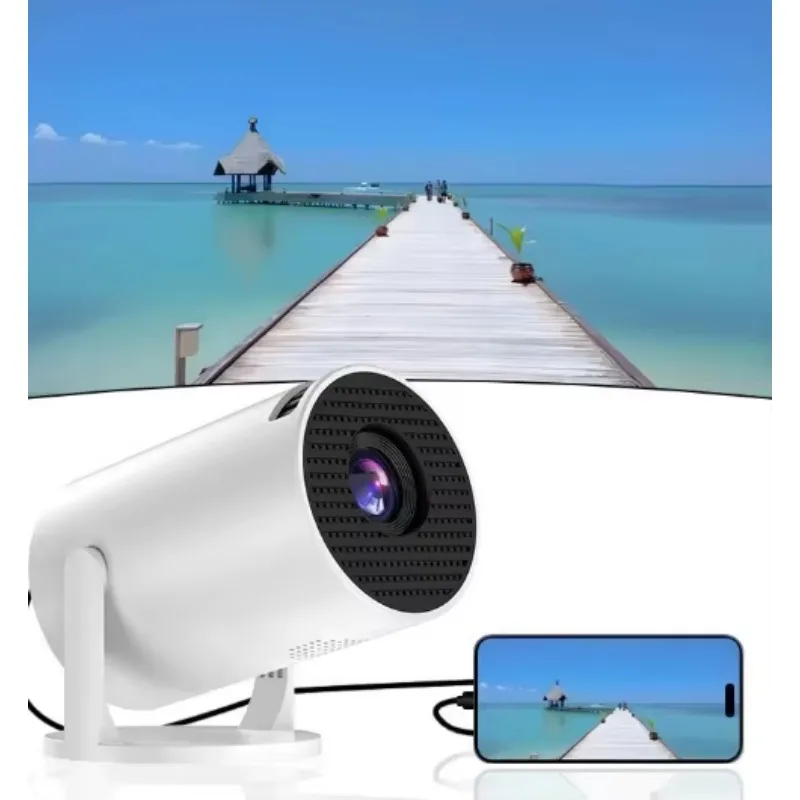 Hot Selling M5 Hy300mini Projector 500 Lumens Dual Wifi Mobile Phone Wireless Screen Projection Portable Video Projector view 5