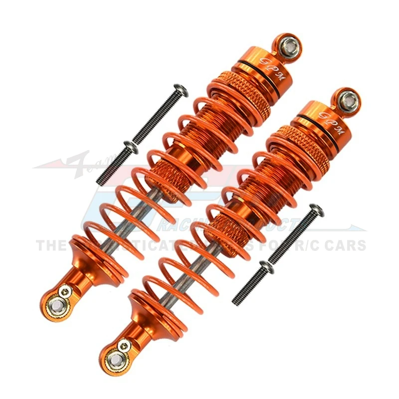 Gpm Metalen Bold 102Mm Voorste Schokdemper Ar330550 Voor Arrma 1/8 Tyfon 1/10 Graniet Big Rock Crew Senton 4X4 3S Upgrade Onderdelen