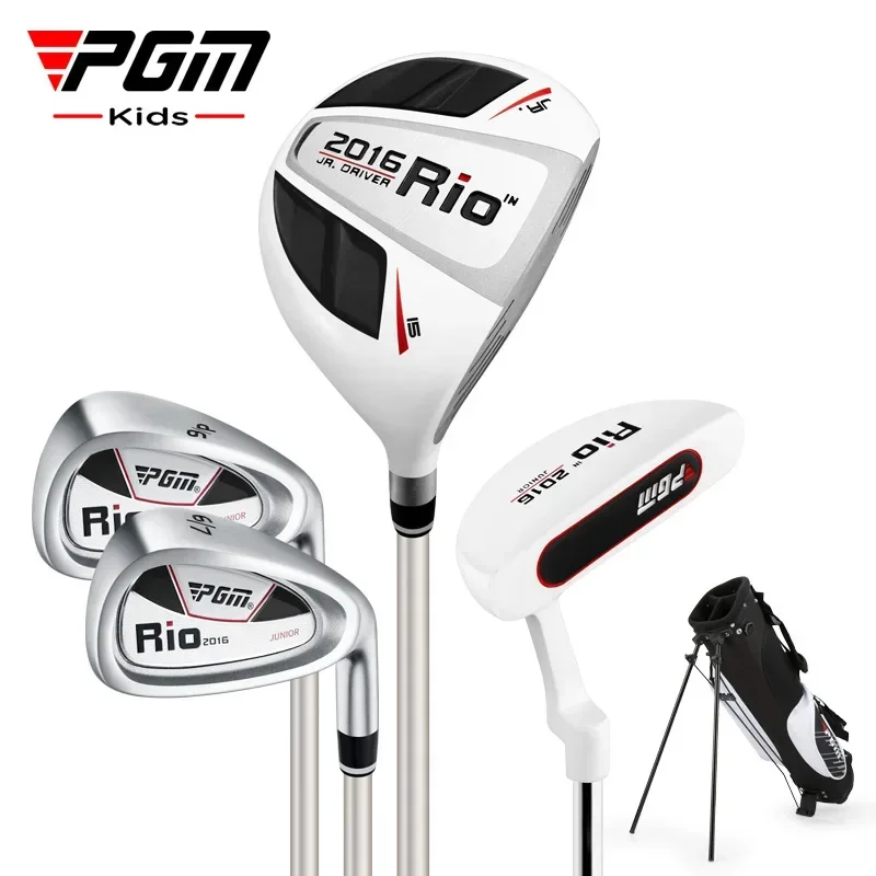 Pgm Mini Golf Tee Height Adjustment JRTG004 Children Beginner Pro Club  Driver Set Putter Supplies Clubs Wear Men  new