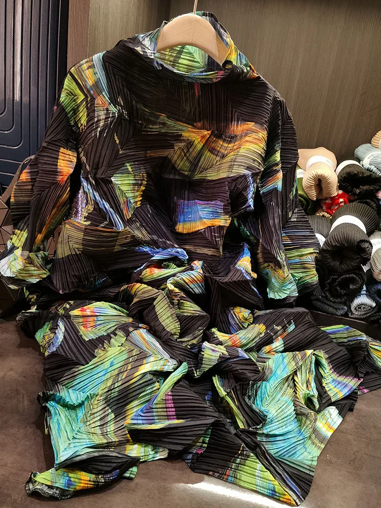 Vestido longo com estampa floral, estilo f descontraído, cintura franzida, amar, primavera, e, cintura solt...