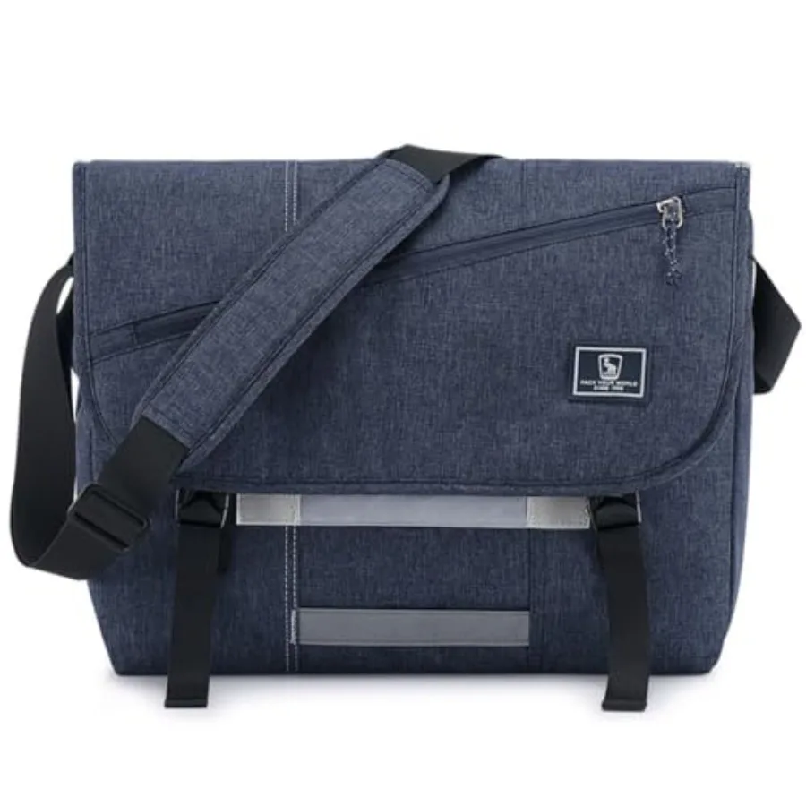 

Messenger Bag for Men Laptop Crossbody Bags Women Casual Satchel Shoulder Bag College Travel Office Briefcase