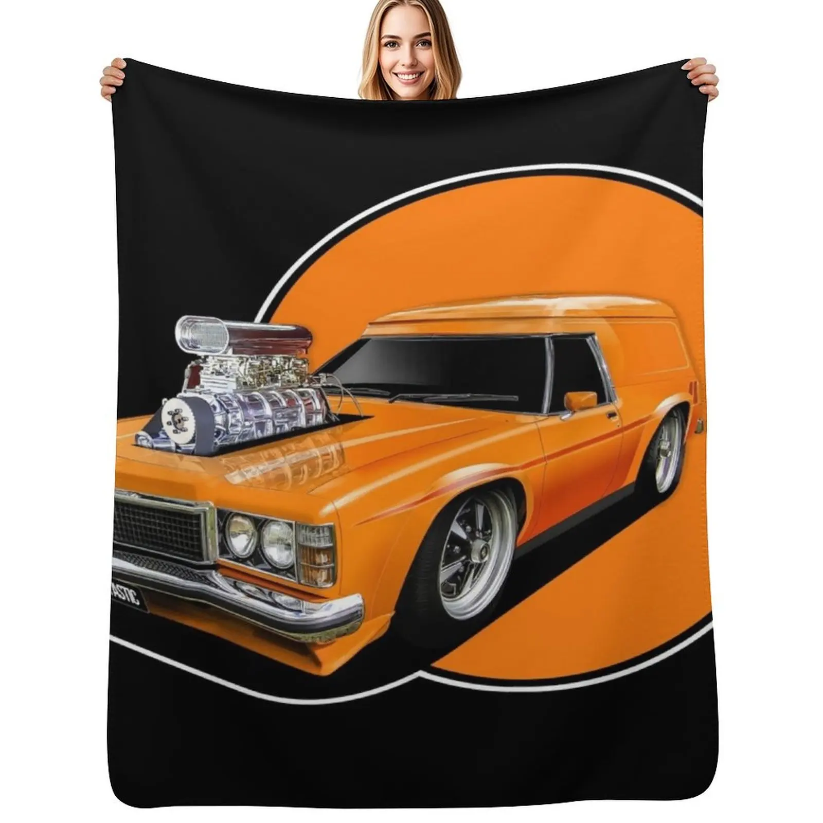 

Holden Sandman Throw Blanket Cozy Warm Blanket for Bed Room Decor