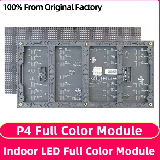 P4 Indoor Led module interior LED Modules 256*128mm full color led display RGB SMD Full Color Led display modules