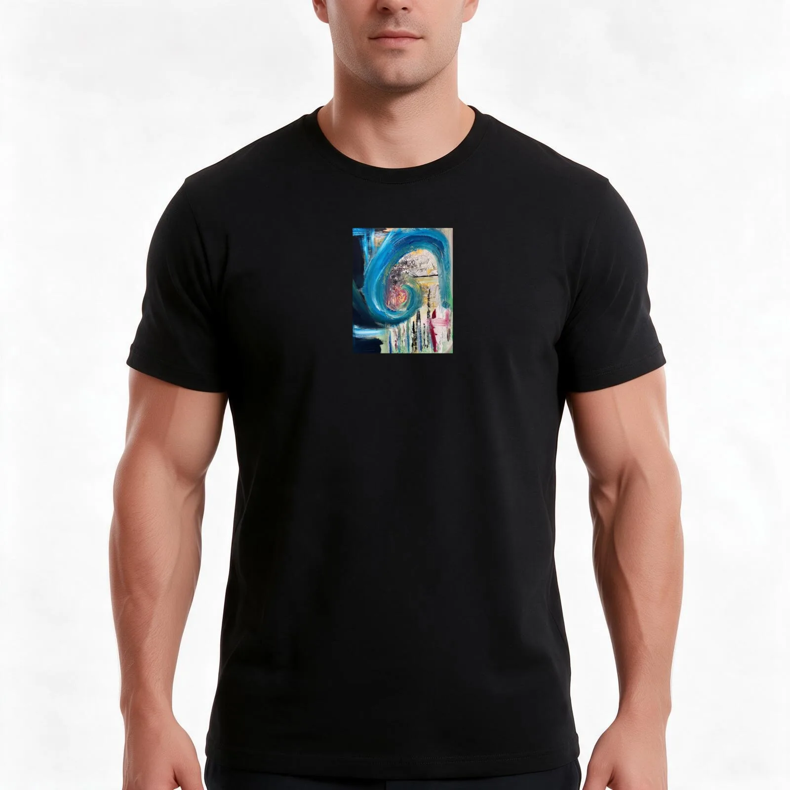 Wipeout T-Shirt, Summer Casual Cotton Tee, Oversized Streetwear Tops, Vintage Graphic Print, Loose Fit Short Sleeve, 100% Cotton