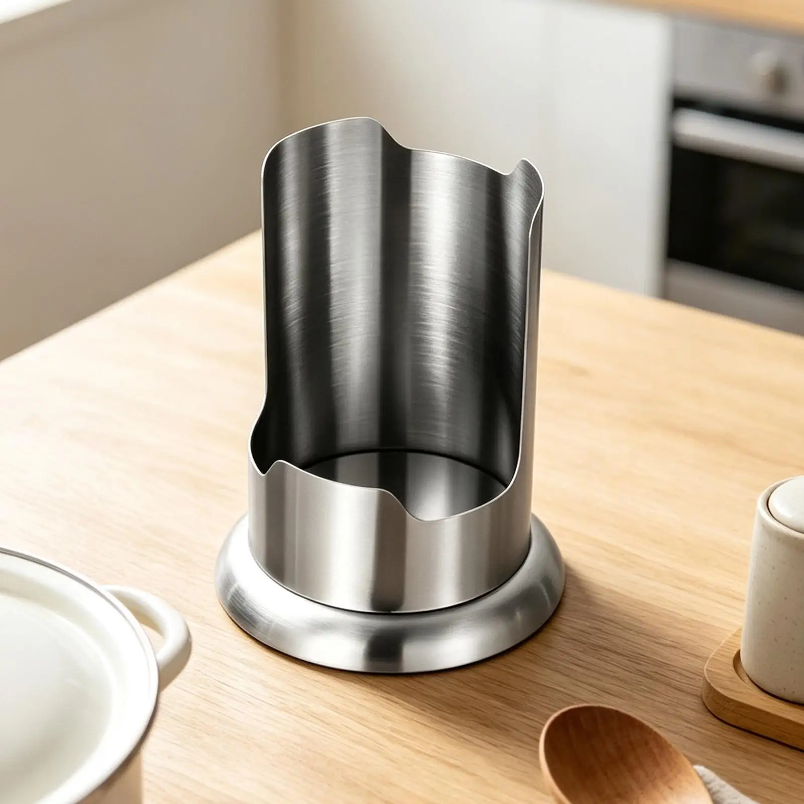 Stainless Steel Spoon Rest Multifunctional Pot Lid & Cooking Utensil Storage Holder Anti-slip Kitchen Organizer Rack For Home