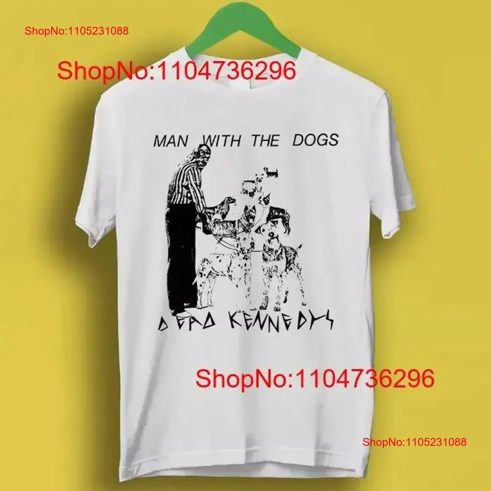 

Dead Kennedys Man With The Dogs Punk Kill Poor T Shirt vintage Washed Top For Everyday Wear Soft Stretched fashion vintage