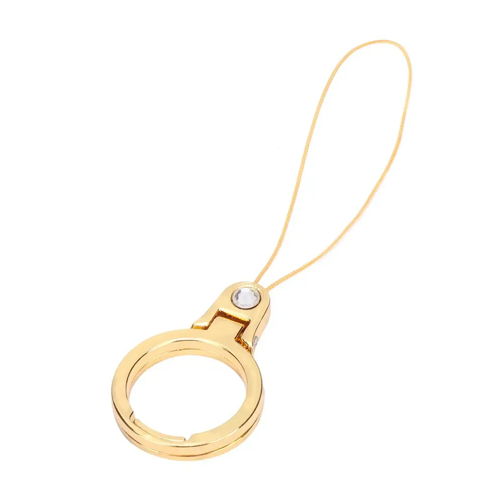 Mobile Phone Finger Ring Stand Smartphone Mount Holder Bracket Cell Phone Mount Cord Mobile Phone Straps Lanyard Strap