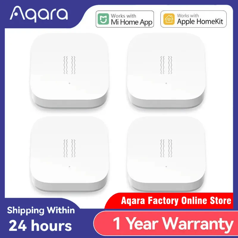 

Умный вибродатчик Aqara Zigbee, датчик обнаружения движения, с гироскопом, для Xiaomi Mijia Homekit