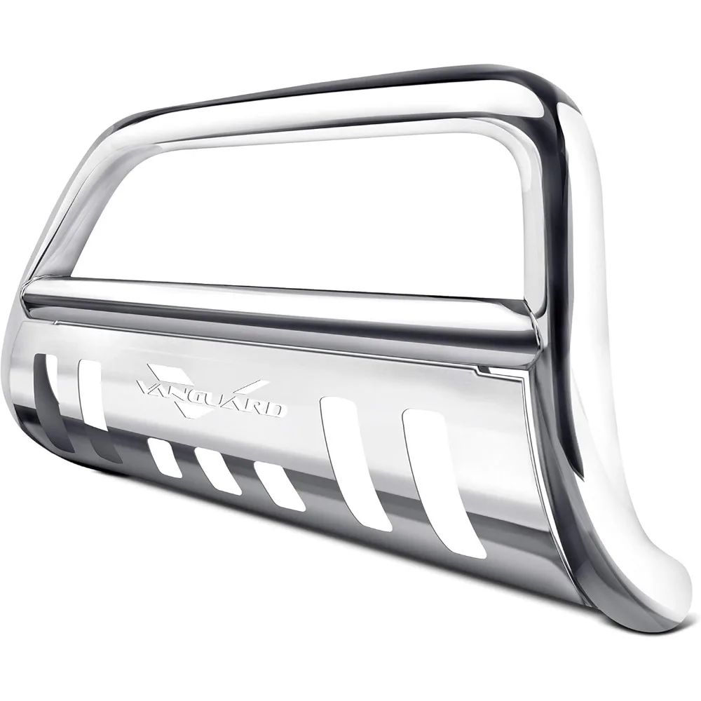 

VGUBG-0453SS Stainless Steel Wide Bull Bar | Compatible with 15-17 Lexus NX200T / 15-22 Lexus NX300H / 06-18 Toyota RAV4 Exclud