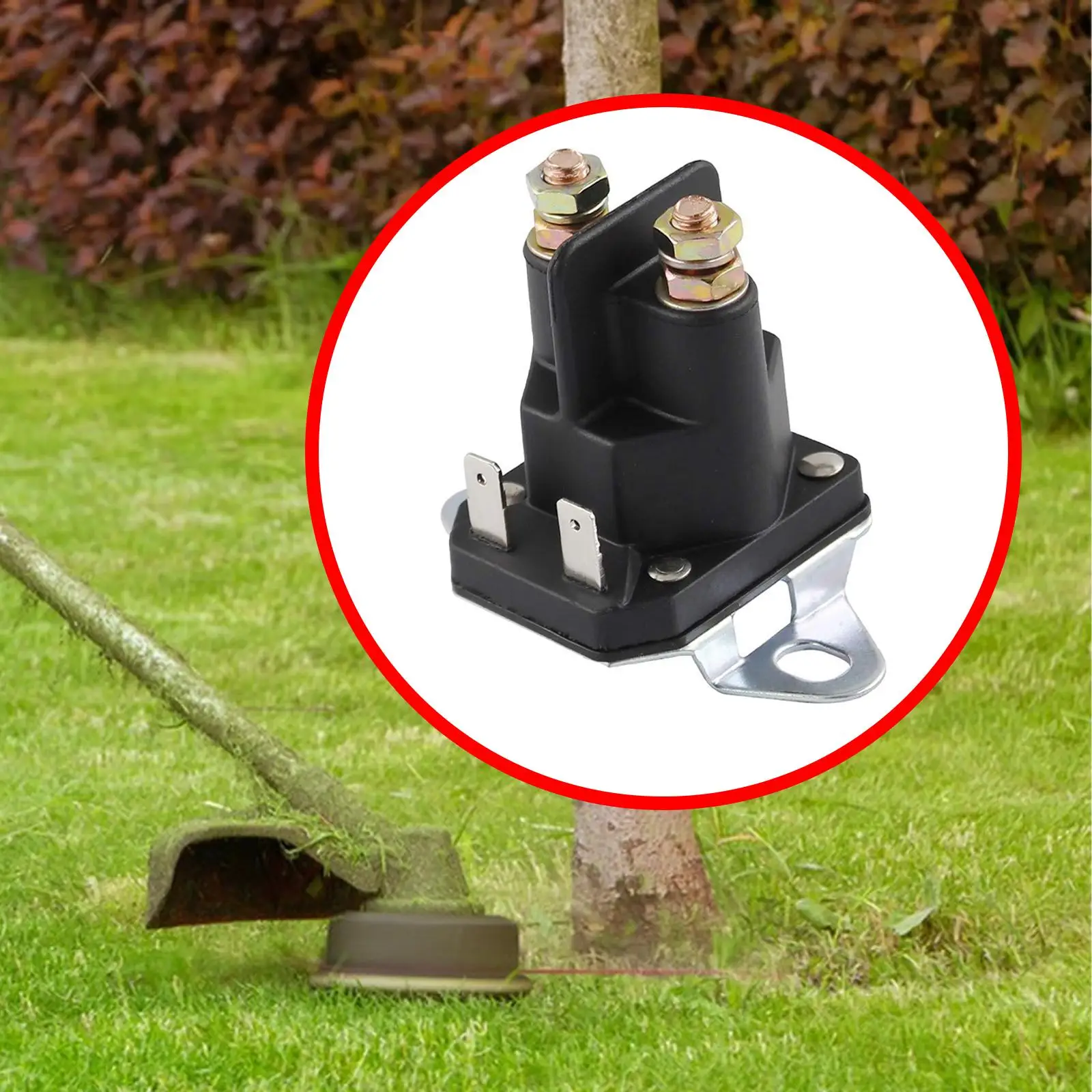 

Усовершенствованное стартерное реле-соленоид из пластика, 12В, аксессуар для газонокосилки 44814800 1755382YP