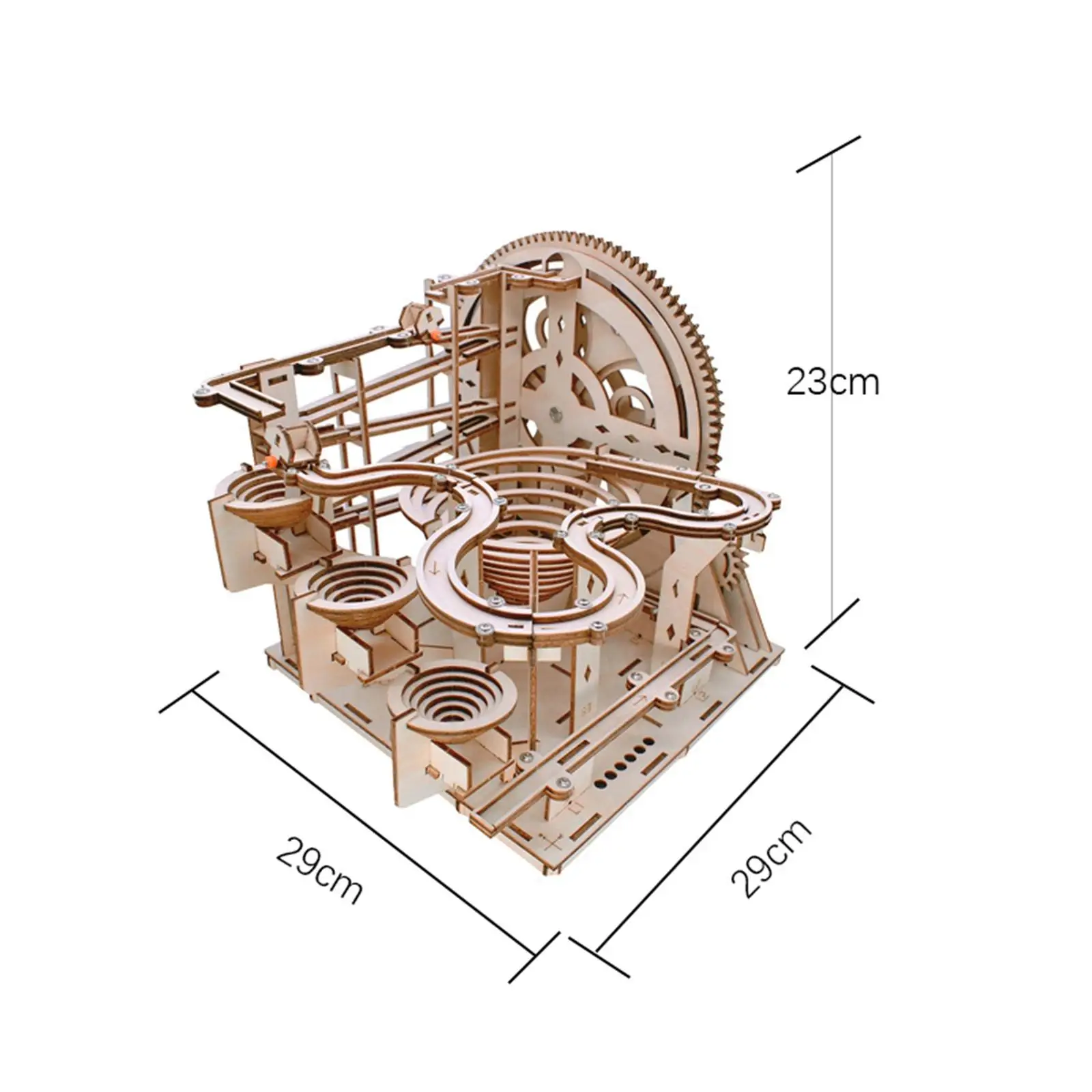 DIY de madera rompecabezas 3D juguete DIY mármol correr rompecabezas de madera para regalo adolescentes adultos