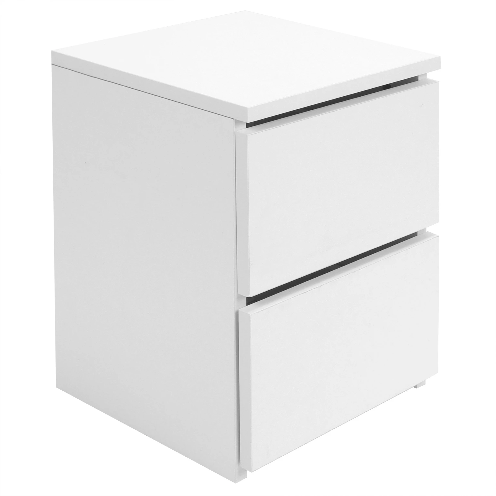 Bedside Table with 2 Drawers Modern Night Stand Table for Home Bedroom Living Room