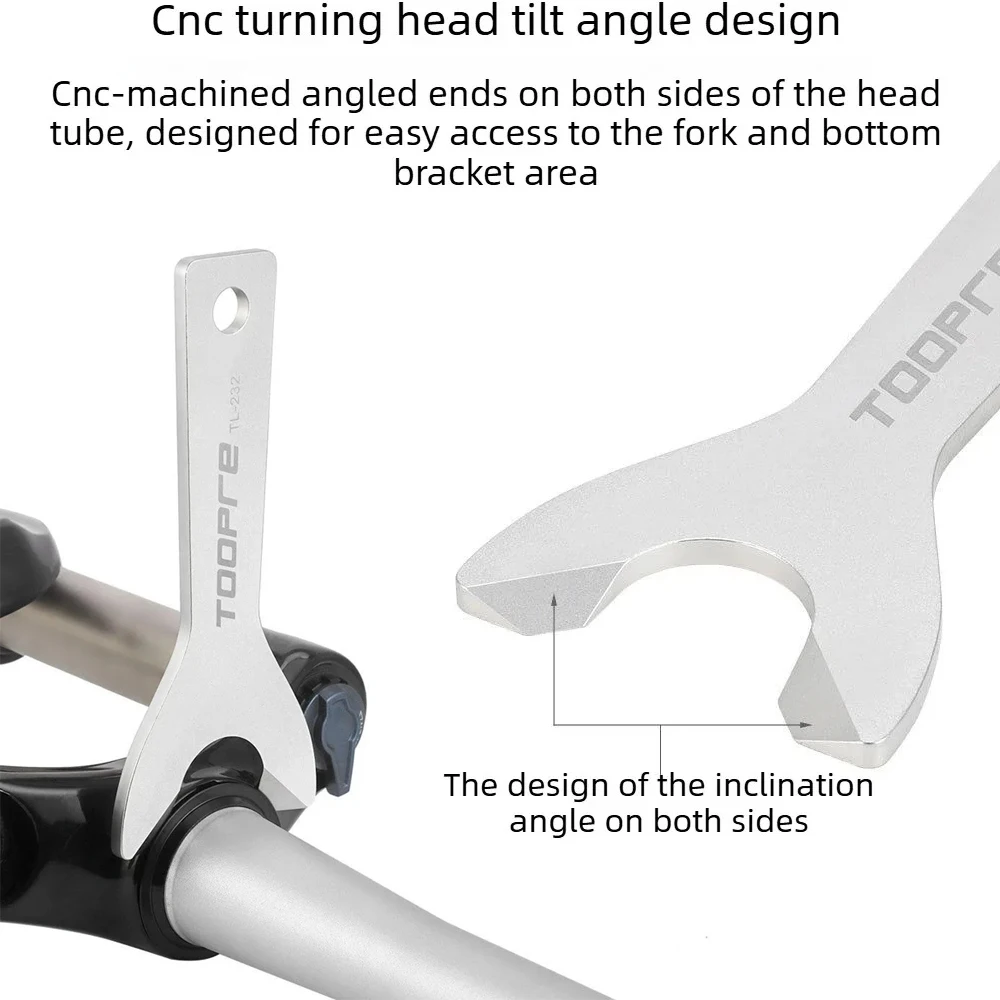 Bicycle Front Fork Headset Base Removal Tool for 1-1/2" 1-1/8" Fork Bike Headset Crown Race Remover Wrench Accessories view 6