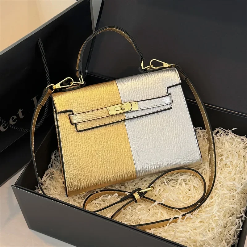 

Женская большая сумка премиум-класса, модная кожаная сумка через плечо для женщин, сумка-мессенджер люксового бренда