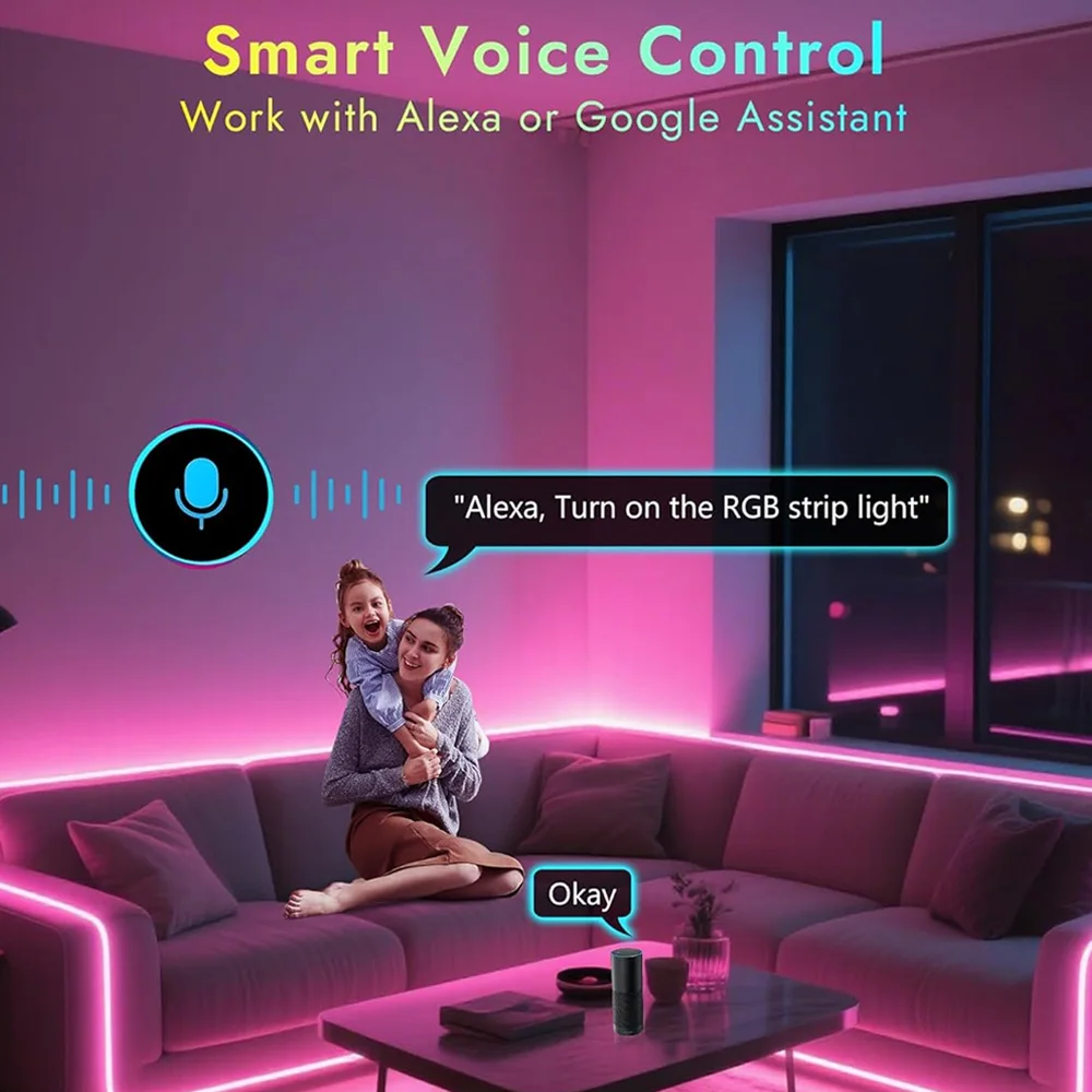 مجموعة كاملة تويا زيجبي COB RGB LED قطاع 12 فولت 1 متر 2 متر 3 متر 5 متر 10 متر عكس الضوء خزانة غرفة نوم ضوء fr أليكسا جوجل مساعد SmartThings