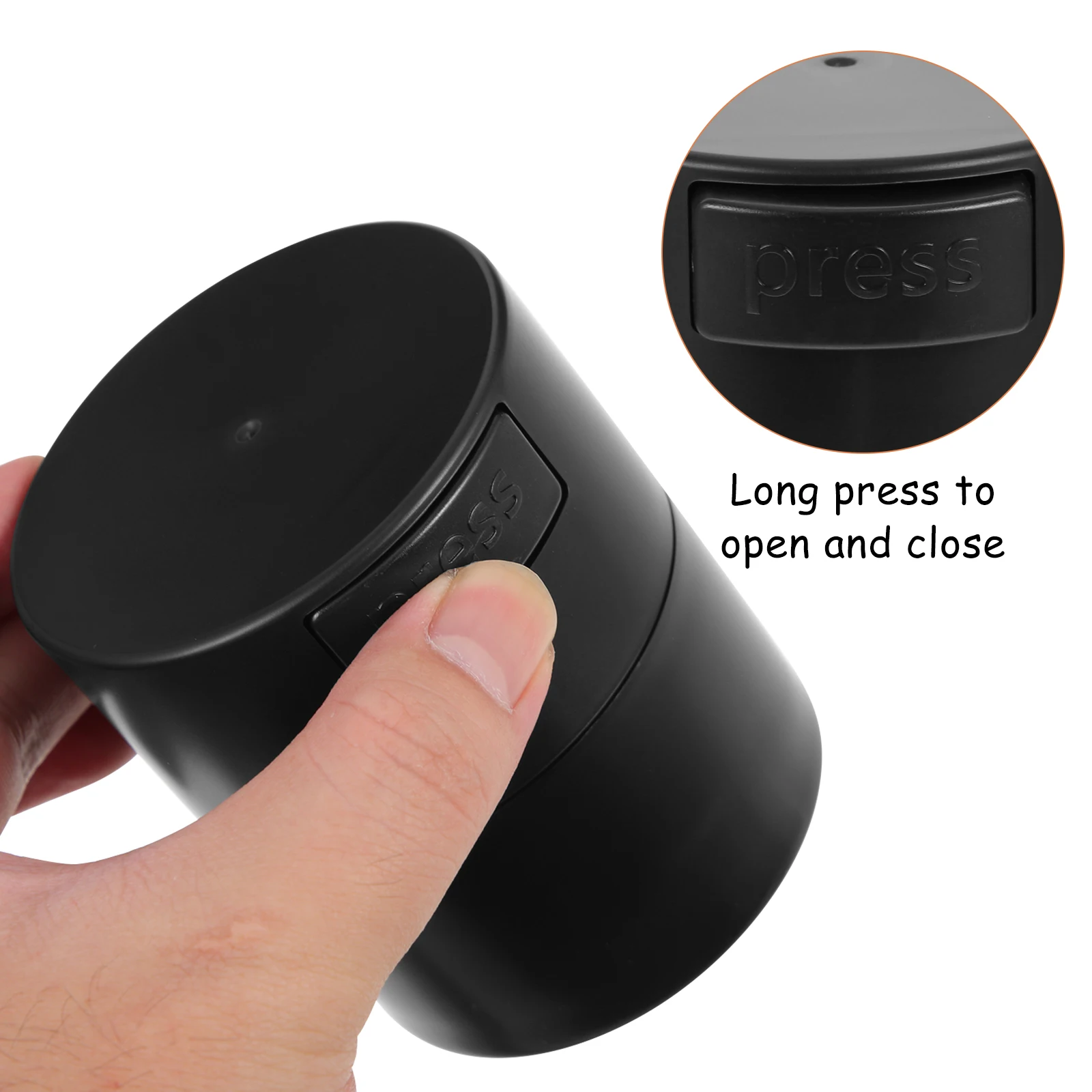 Pote de cola hermético para extensões de cílios, tanque de armazenamento seco reutilizável, mantém adesivo fresco mais longo, presente ideal para artistas de cílios