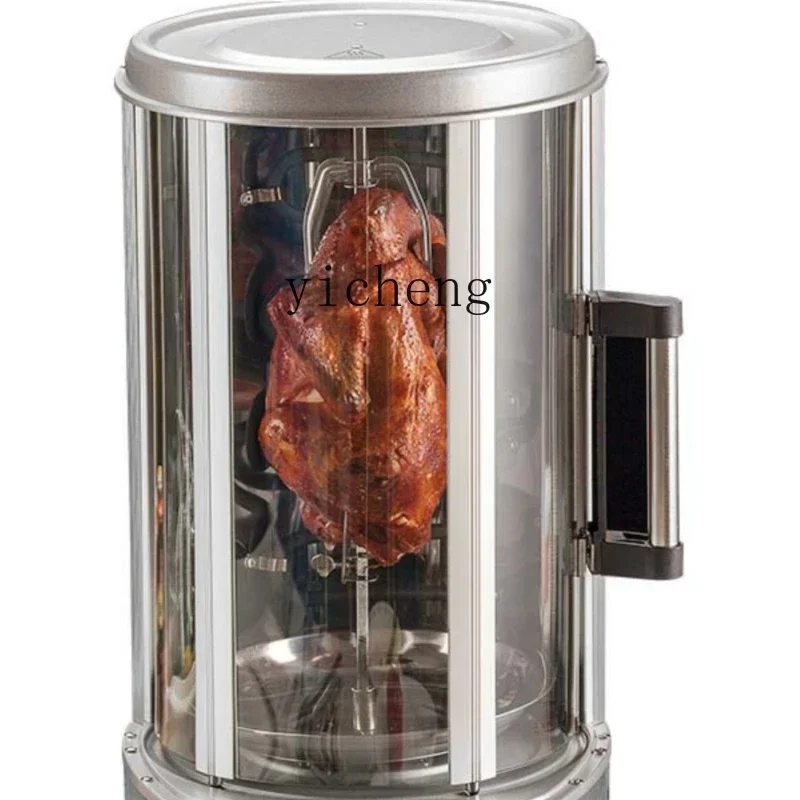 Griglia per barbecue elettrica senza fumo Spiedini rotanti Macchina per uso domestico e commerciale Forno per anatre arrosto di pollo arrosto