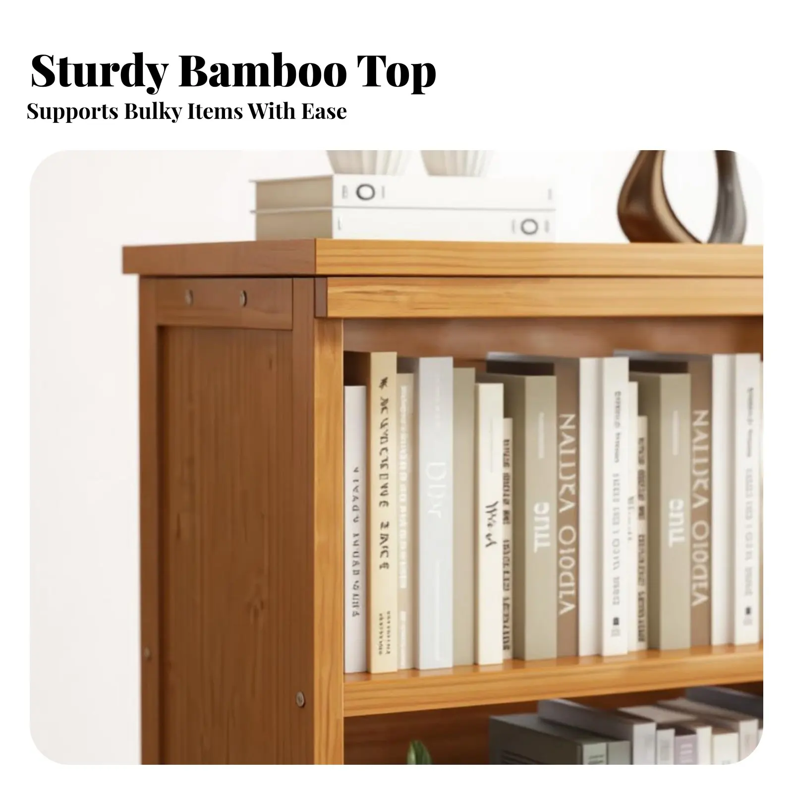 5-Tier Accessible Shelf Shelf Unit Stable Design Shelving Shelf Unit Large Capacity Multi-Functional for Children, Homeowners