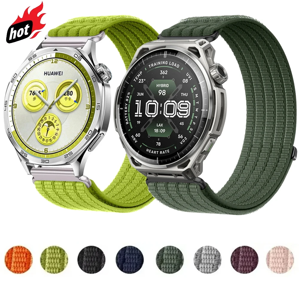 18/20/22mm Nylon-Armband für Huawei Watch 5/GT6/5/4 Pro, weiches, atmungsaktives Armband für Amazfit Balance 3-2/Active Max/3/Bip Max/6-5