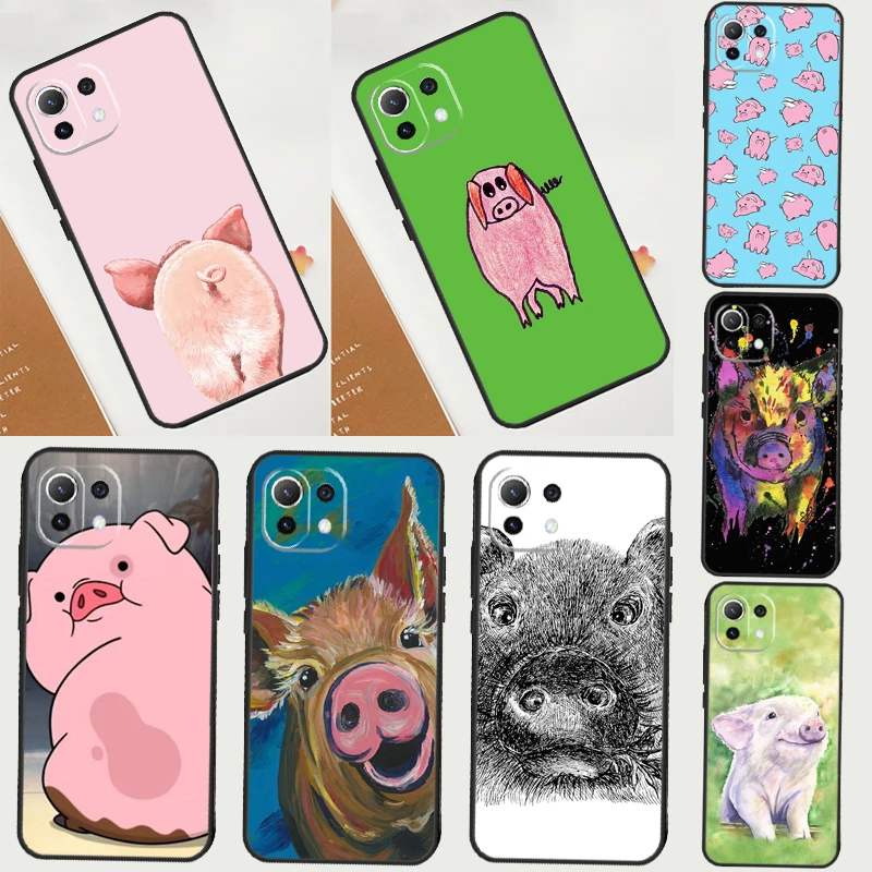 Cartoon Pig Case Fo…