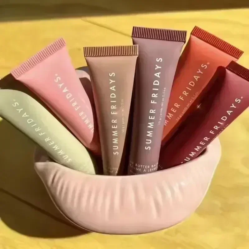 Fashion Summer Friday's Lipgloss Cherry Hot Cocoa Pink Sugar Brown Sugar Lippenbalsam Dreamy Lip Oil Transparent Soft Tube Makeup