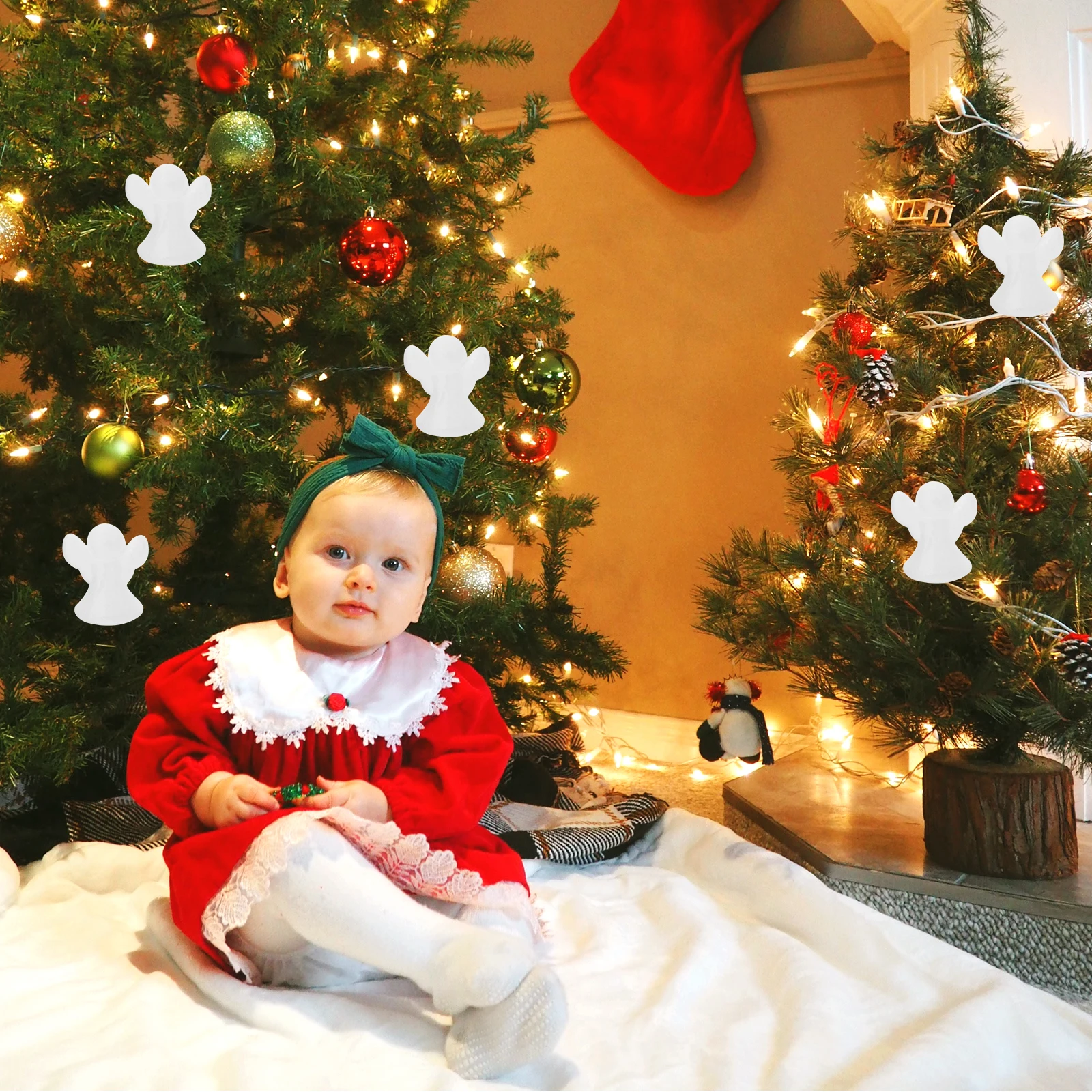 

30 Pcs Foam Decorations Handmade s Wedding Foams for DIY Painting Materials