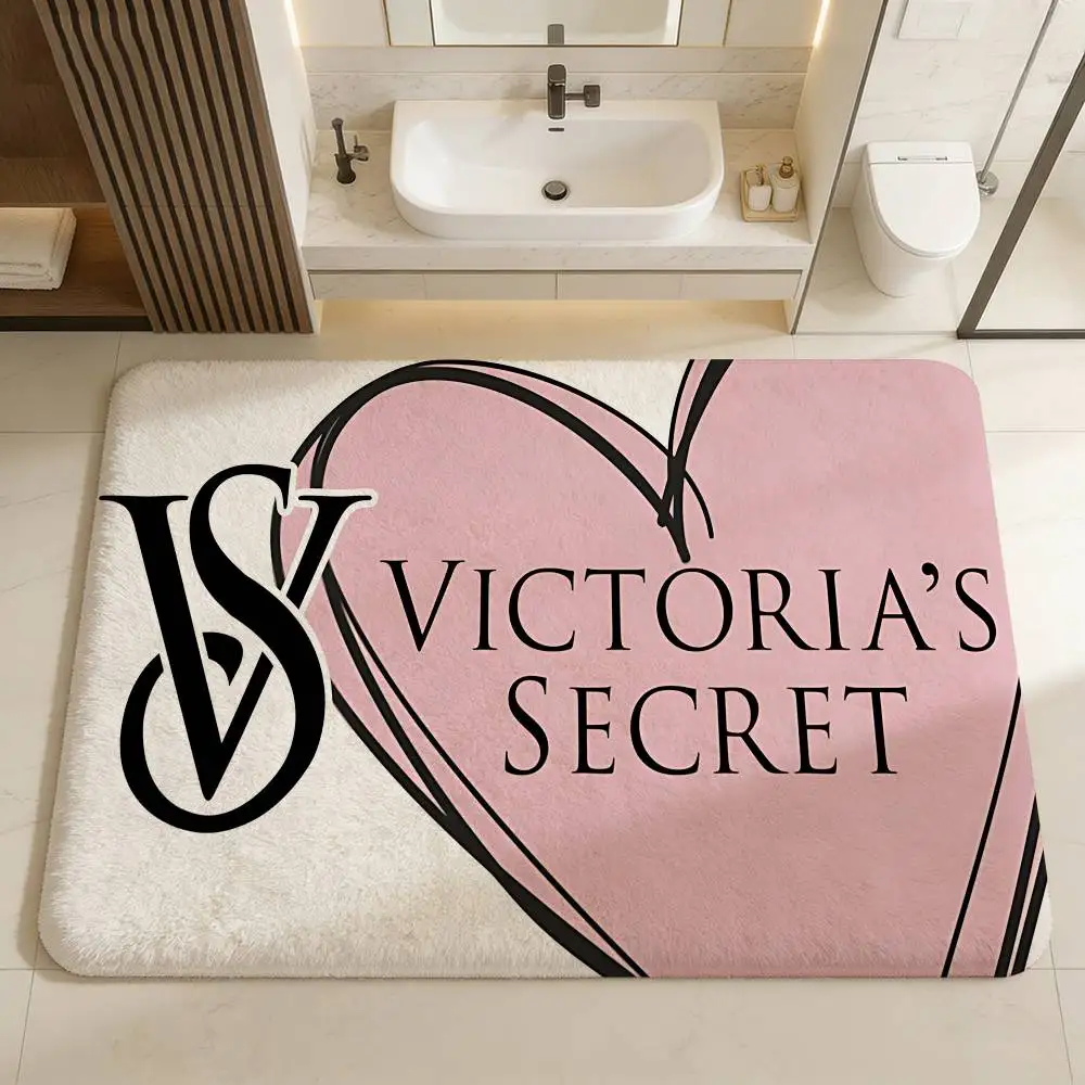 

Коврик для пола V-Victorias-Fashion-S-Secret, прямоугольный, противоскользящий, мягкий, для дома, для входной двери, для использования в помещении и на улице, декоративный коврик для отеля