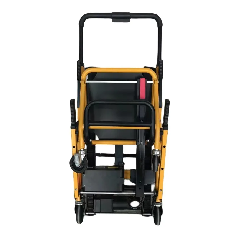 A detachable, lightweight folding electric stair climbing wheelchair suitable for all tracks and easy to operate