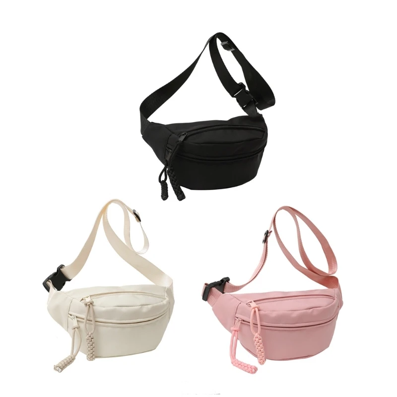 Belt Bag for Women Men Unisex Fanny Packs Small Crossbody Bag Chest Bag Solid Color Waist Bag with Adjustable Strap