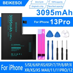 BEIKESOI Battery for iphone 13 pro High Capacity Bateria For iPhone 13pro Original IC chip battery