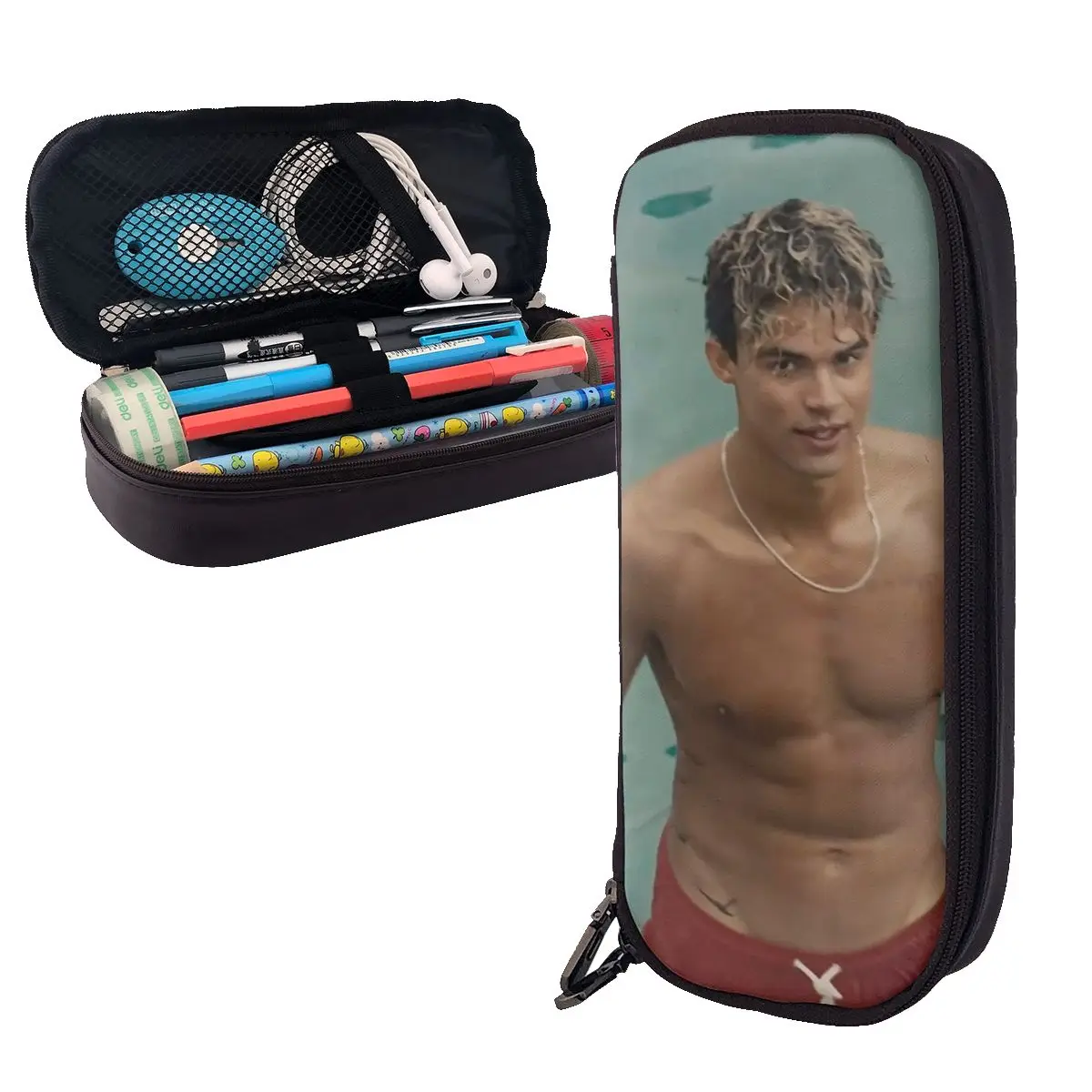 Matthew Broome My Fault London Movie Leather Pencil Case Pencil Pouch Storage Pen Box Pencil Bag for Boys Girls Gifts