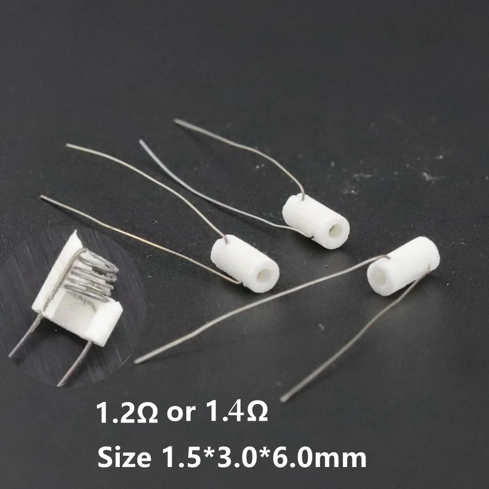 أنبوب سيراميك مدمج نوتيلوس/سلك شبكي إعادة بناء 1.0/1.2/1.3/1.4ohm ملحقات استبدال ملف الإشعال للتدفئة من السيراميك