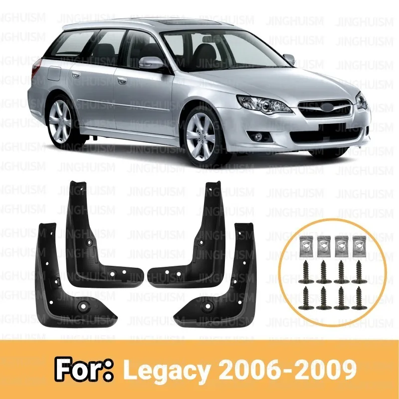 Mudguards Fenders Guards For Subaru Legacy 2006-2009 Car Accessories Block Sand Sediment Protect Paint Sport Styling Decoration