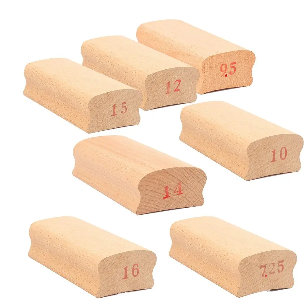 7.25/9.5/10/12/14/15/16in Wooden Guitar Radius Sanding Block Arc Polishing Guitar Parts Guitar Fret Leveling High Quality