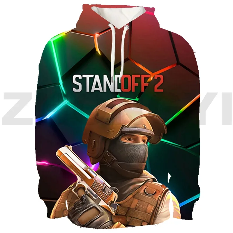 

Standoff 2 Loose Sweatshirt Harajuku Pullover Unisex Casual Streetwear fashion causal Anime Hoodie Standoff 2 Female Clothing