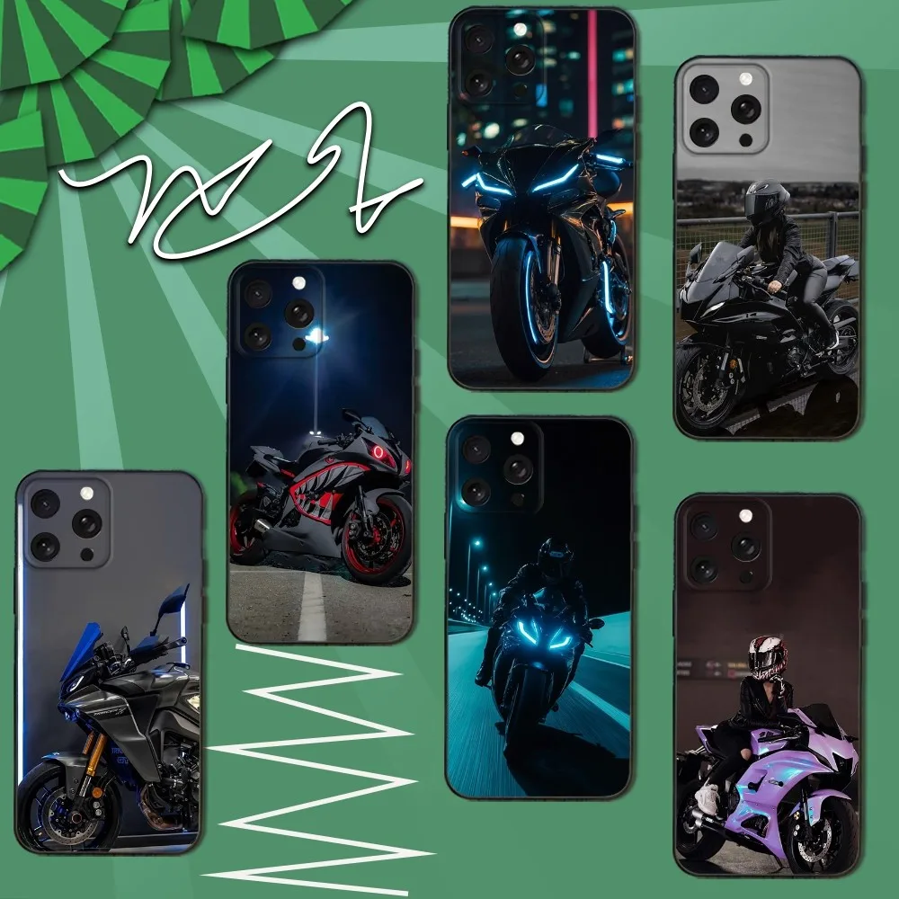 

Sport Y-Yamahaes Cool B-Bike Phone Case For iPhone 16e,16,15,14,13,12,11,Pro,X,XS,Max,XR,Plus,Mini Soft Black Cover
