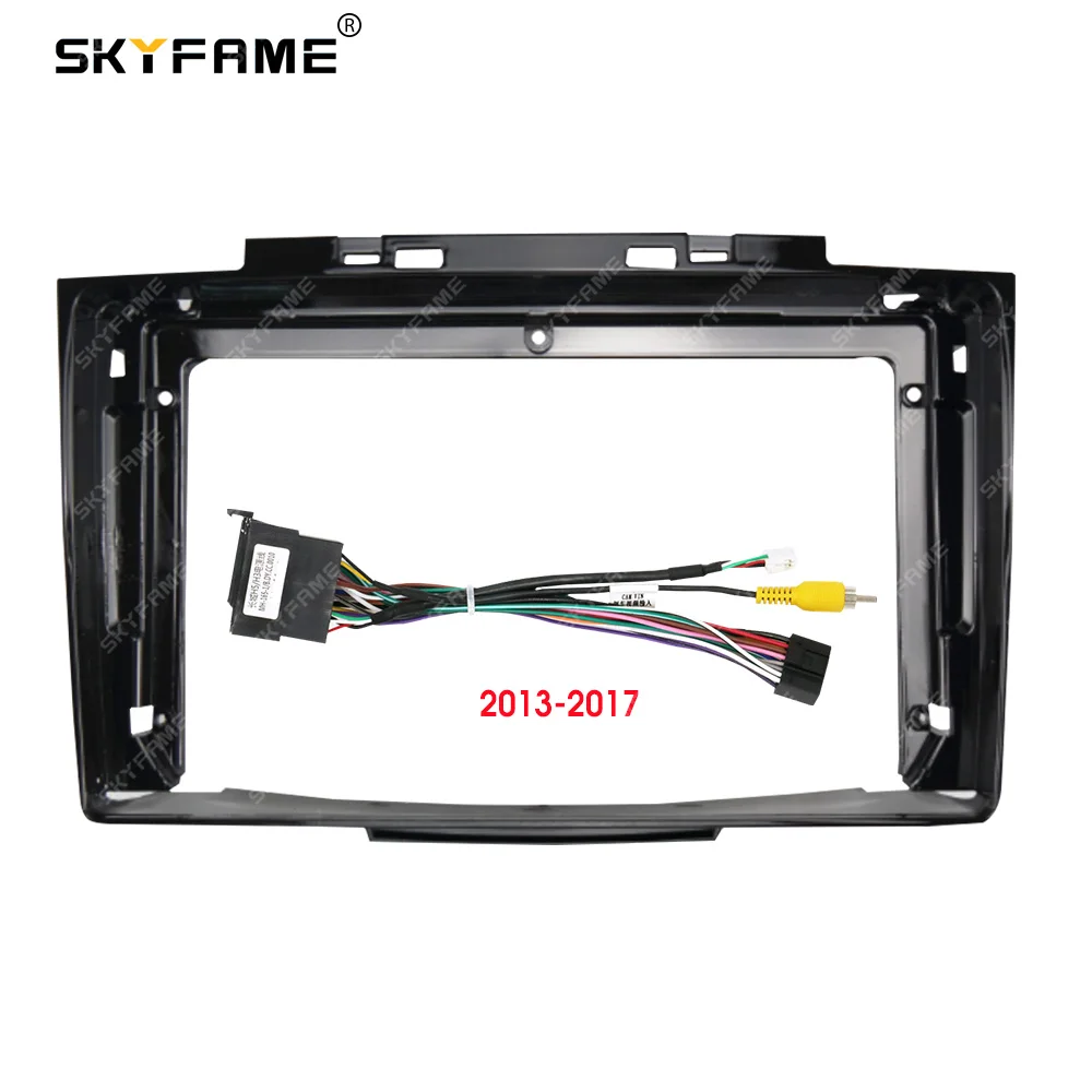 SKYFAME Car Frame Fascia Adapter Android Radio Dash Fitting Panel Kit For Great Wall Haval H3-H5